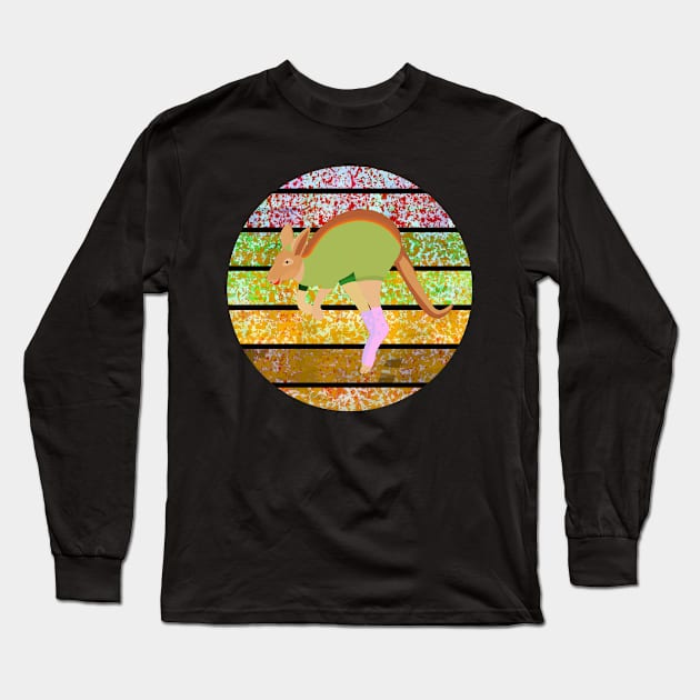 Kangaroo Long Sleeve T-Shirt by momomoma